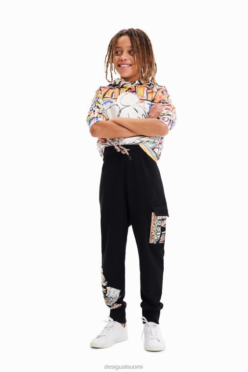 Disneyn Mikki Hiiri lenkkeilijät Desigual poika F4V041883 vaatetus