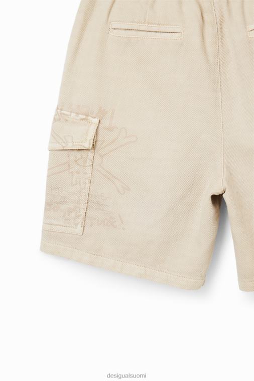 cargo tasku bermuda shortsit Desigual poika F4V041820 vaatetus
