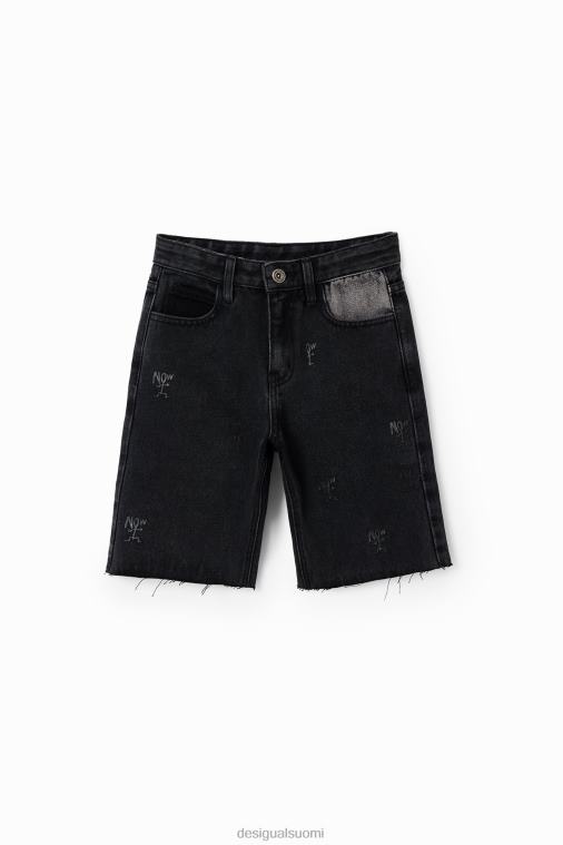 nyt denim bermuda shortsit Desigual poika F4V041758 vaatetus