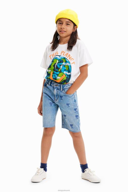 nyt denim bermuda shortsit Desigual poika F4V041863 vaatetus