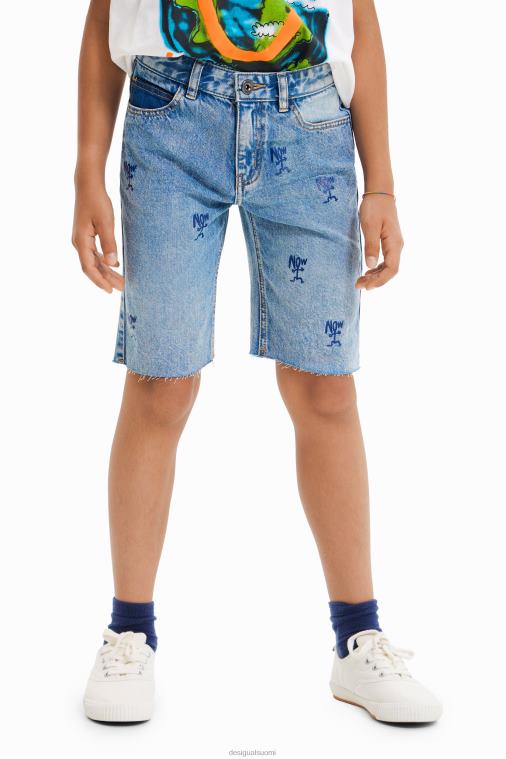 nyt denim bermuda shortsit Desigual poika F4V041863 vaatetus
