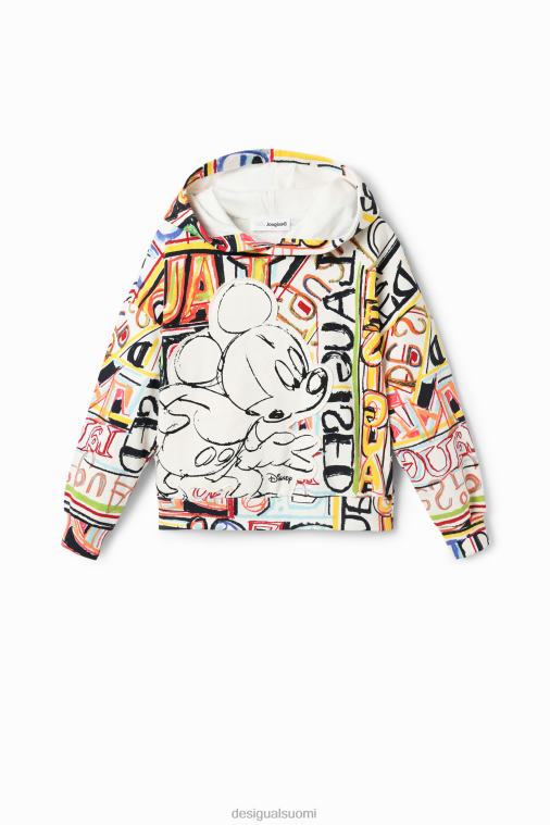 Disneyn Mikki Hiiri oversize collegepaita Desigual poika F4V041735 vaatetus