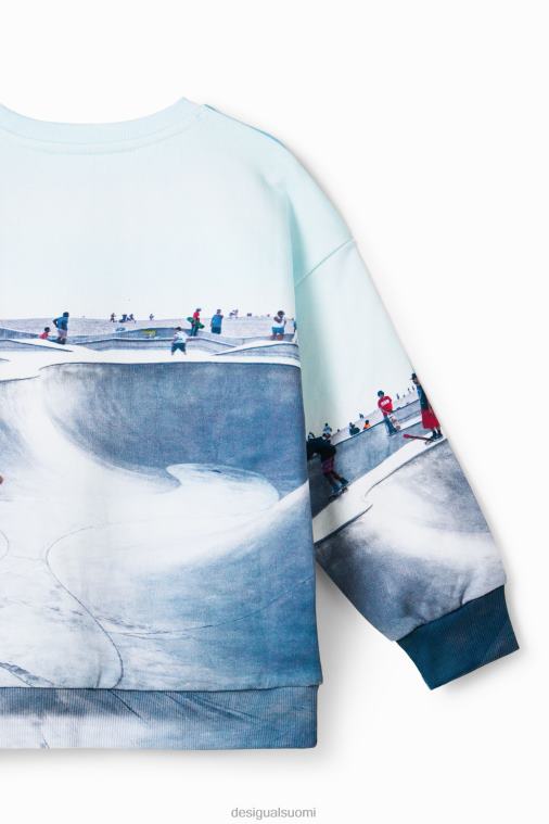 skate park collegepaita Desigual poika F4V041833 vaatetus