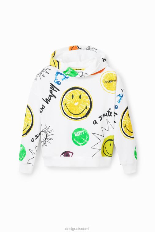 smiley oversize collegepaita Desigual poika F4V041864 vaatetus