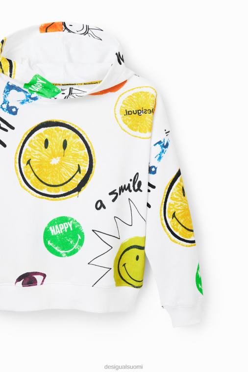 smiley oversize collegepaita Desigual poika F4V041864 vaatetus