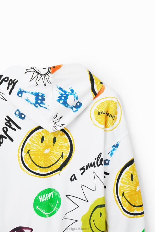 smiley oversize collegepaita Desigual poika F4V041864 vaatetus