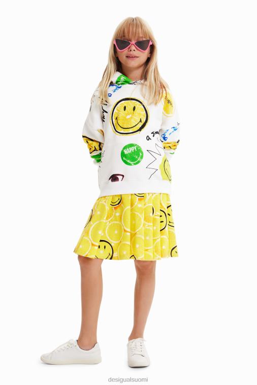 smiley oversize collegepaita Desigual poika F4V041864 vaatetus