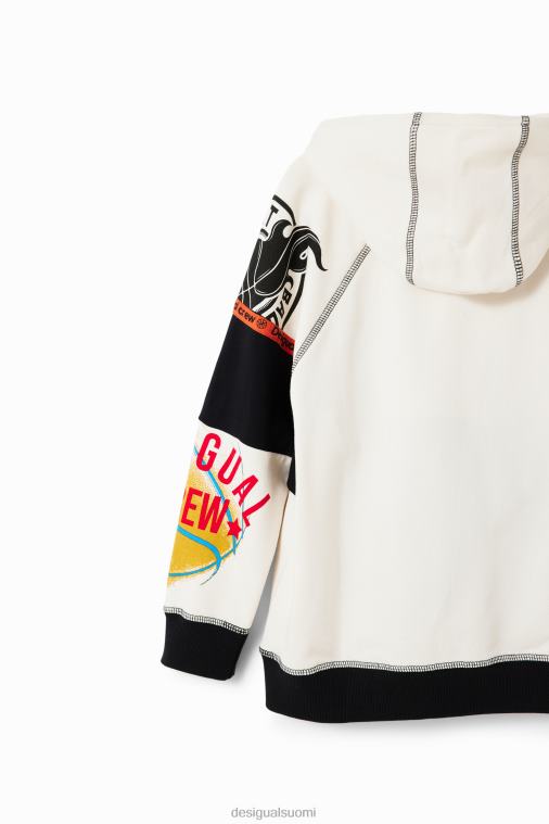 tilkkutyöt urheilullinen collegepaita Desigual poika F4V041701 vaatetus