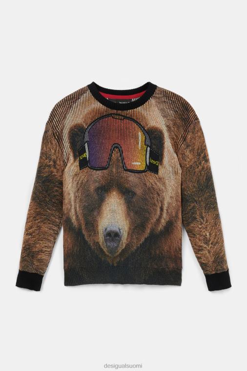 trikoopusero koko printillä Desigual poika F4V041876 vaatetus