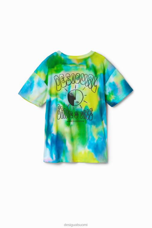 akvarelliviesti-t-paita Desigual poika F4V041720 vaatetus