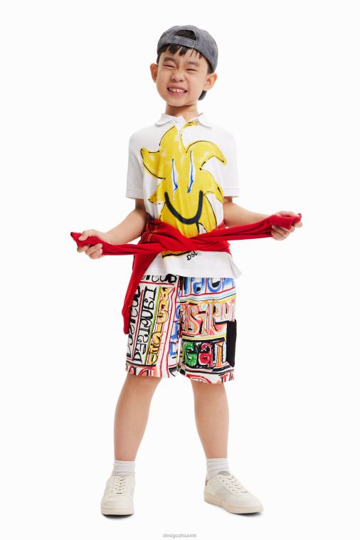 aurinkoneulottu poolopaita Desigual poika F4V041754 vaatetus