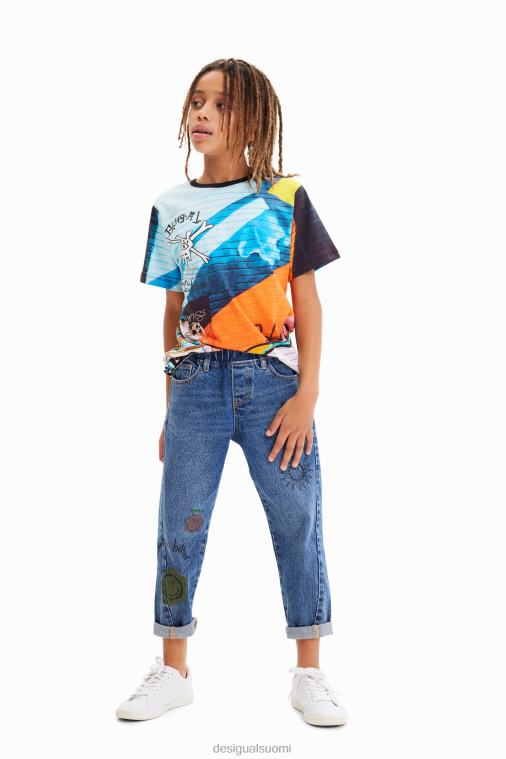valokuvaus graffiti t-paita Desigual poika F4V041814 vaatetus