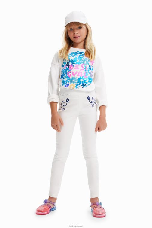 glitter jeggings Desigual tyttö F4V041797 vaatetus