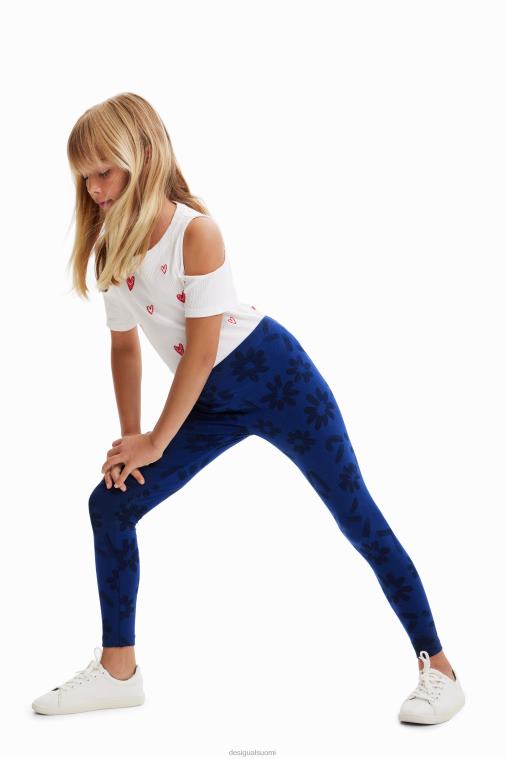 pitkät kukkaiset leggingsit Desigual tyttö F4V041767 vaatetus