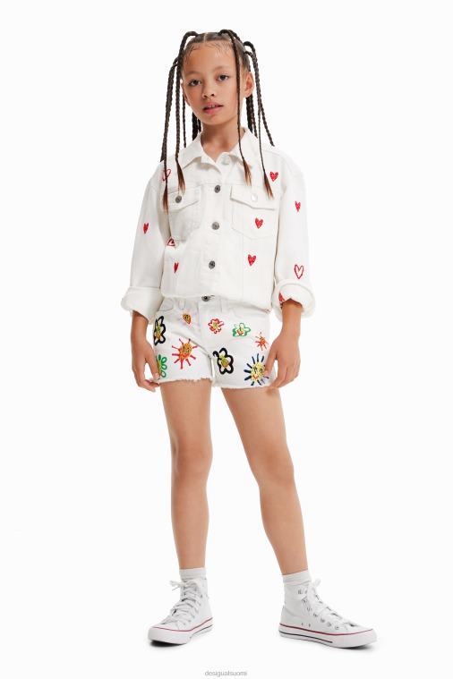sun denim shortsit Desigual tyttö F4V041159 vaatetus