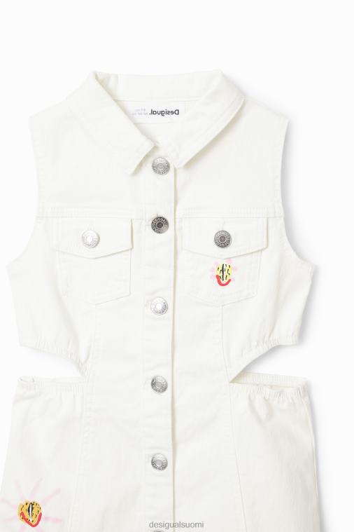 denim-leikkausmekko Desigual tyttö F4V041893 vaatetus