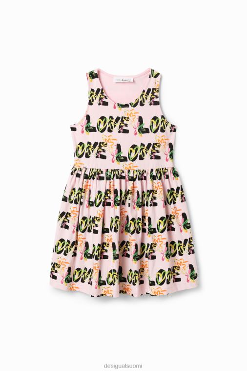 hihaton rakkausmekko Desigual tyttö F4V041789 vaatetus