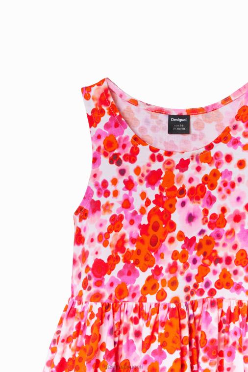 kukkakuvioinen mekko Desigual tyttö F4V041768 vaatetus