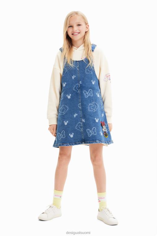 minnie mouse denim pinafore mekko Desigual tyttö F4V041715 vaatetus