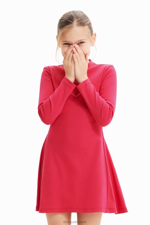 sydänleikattu mekko Desigual tyttö F4V041738 vaatetus