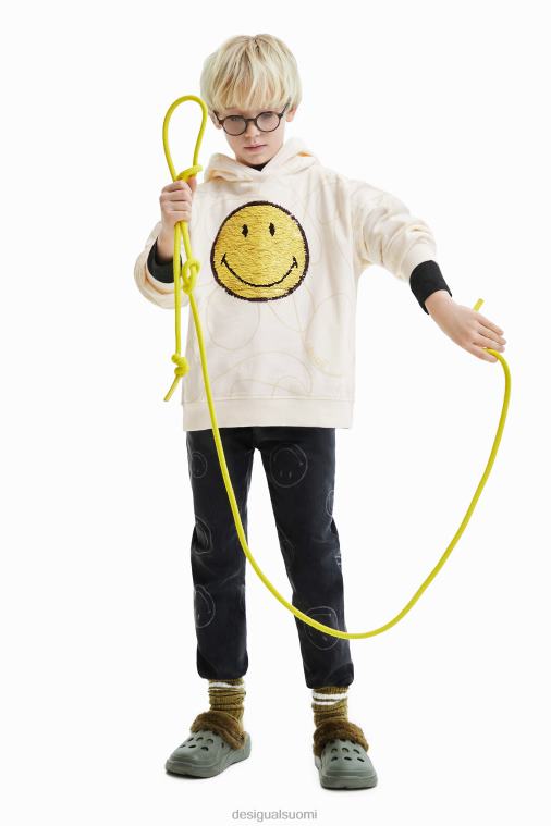 käännettävä paljetteinen hymiöhuppari Desigual tyttö F4V041852 vaatetus