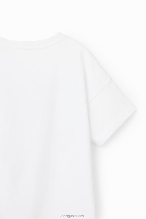 lyhythihainen kasvi-t-paita Desigual tyttö F4V041811 vaatetus