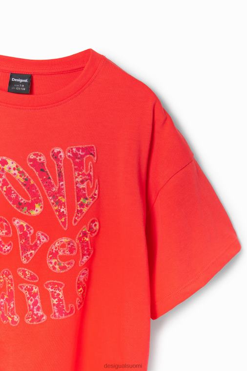 oversize viestit-paita Desigual tyttö F4V041704 vaatetus