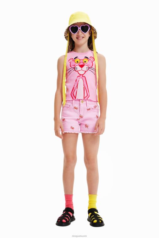 resori pinkki pantteri t-paita Desigual tyttö F4V041807 vaatetus