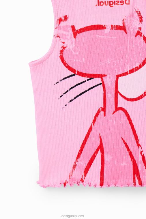 resori pinkki pantteri t-paita Desigual tyttö F4V041807 vaatetus