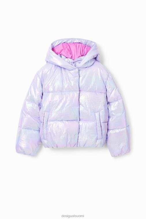 värikäs tikattu takki Desigual tyttö F4V041777 vaatetus