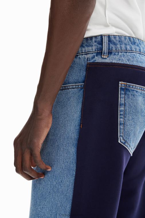 hybridi denim housut Desigual miehet F4V041644 vaatetus