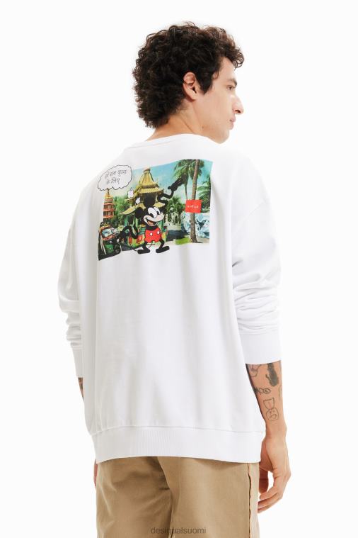 Disneyn Mikki Hiiri -paita Desigual miehet F4V041568 vaatetus