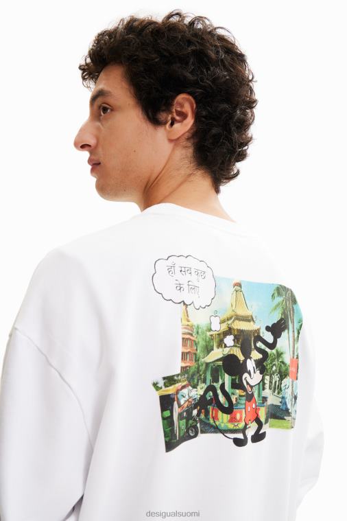 Disneyn Mikki Hiiri -paita Desigual miehet F4V041568 vaatetus