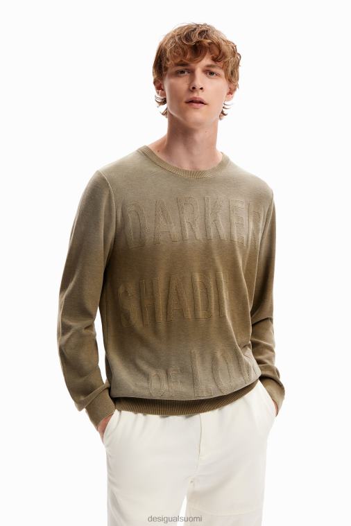 heikentää viestipuseroa Desigual miehet F4V041663 vaatetus