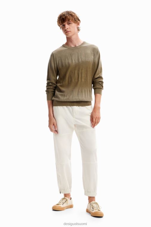 heikentää viestipuseroa Desigual miehet F4V041663 vaatetus