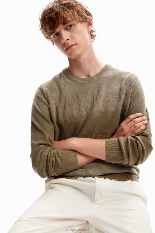 heikentää viestipuseroa Desigual miehet F4V041663 vaatetus