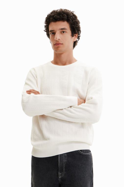 jacquard-kuvioinen villapaita Desigual miehet F4V041614 vaatetus