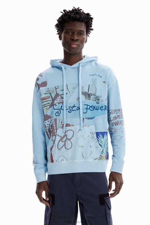 kollaasi huppari Desigual miehet F4V041582 vaatetus