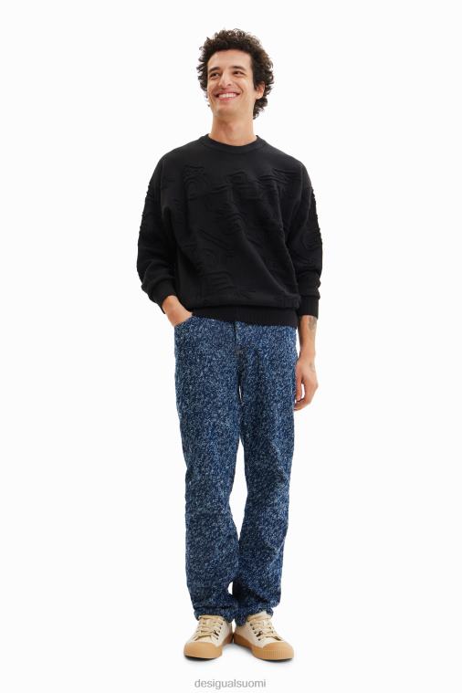 löysä pyyhekuvioinen neule Desigual miehet F4V041558 vaatetus