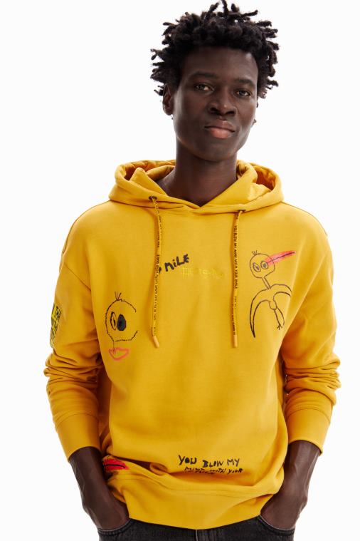 lintu huppari Desigual miehet F4V041586 vaatetus