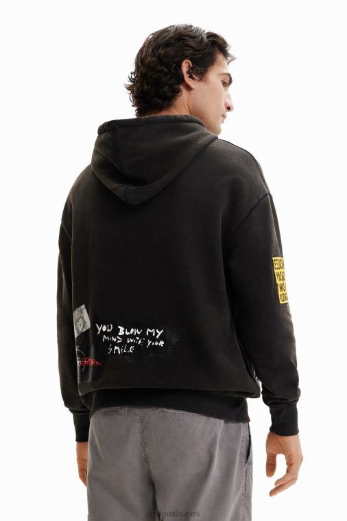 lintu huppari Desigual miehet F4V041649 vaatetus