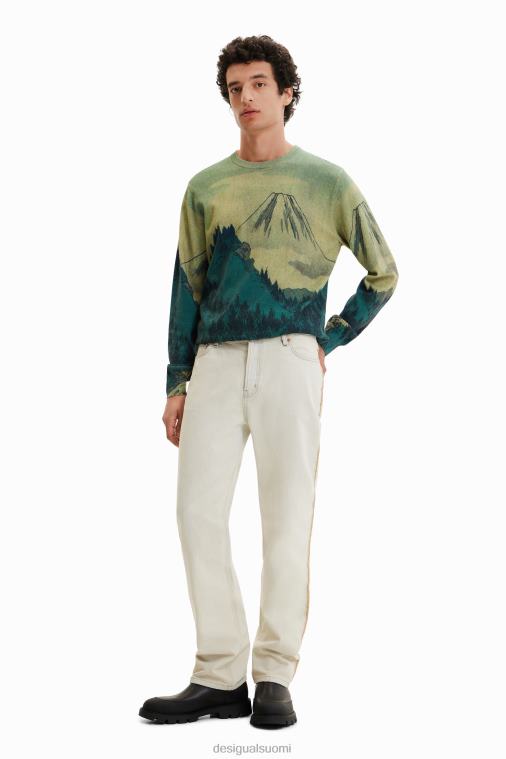 ohut maisemapusero Desigual miehet F4V041541 vaatetus