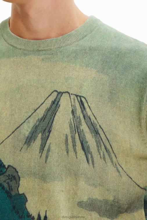 ohut maisemapusero Desigual miehet F4V041541 vaatetus