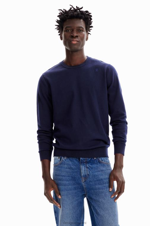 sileäsaumainen villapaita Desigual miehet F4V041608 vaatetus