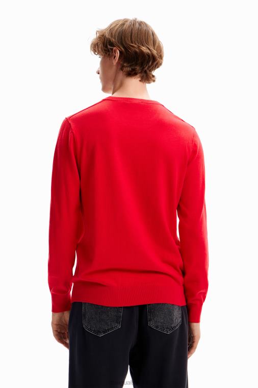 sileäsaumainen villapaita Desigual miehet F4V041633 vaatetus