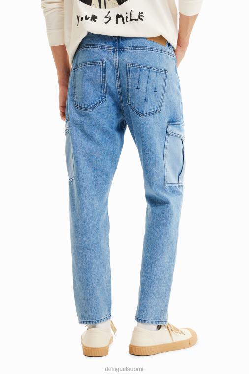 hybridi cargo-housut Desigual miehet F4V041534 vaatetus