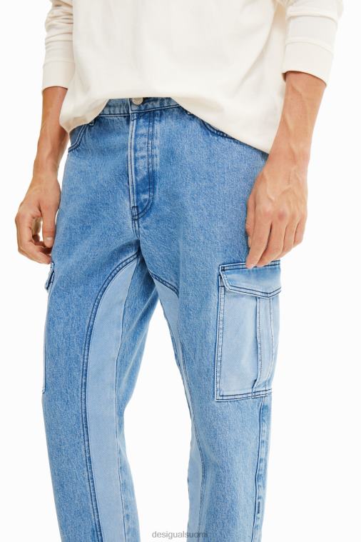 hybridi cargo-housut Desigual miehet F4V041534 vaatetus