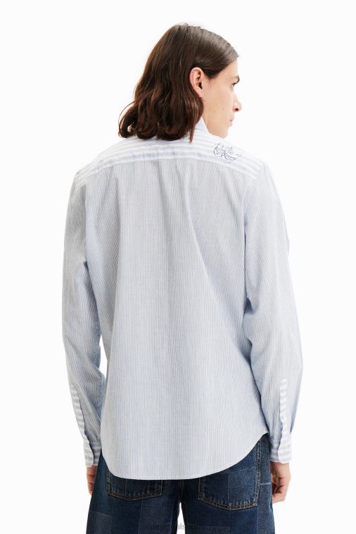 kontrastiraidallinen paita Desigual miehet F4V041544 vaatetus