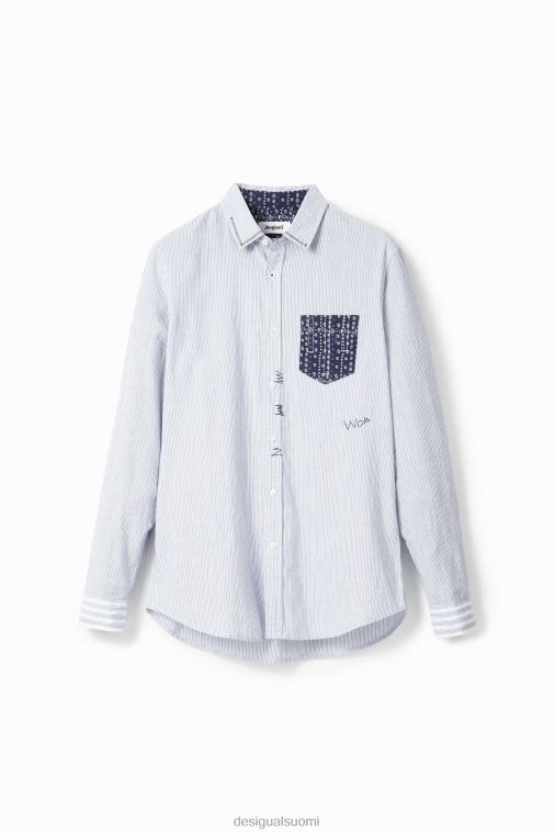 kontrastiraidallinen paita Desigual miehet F4V041544 vaatetus