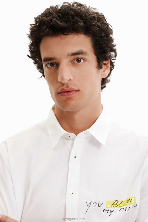 kontrastivärinen viestipaita Desigual miehet F4V041550 vaatetus